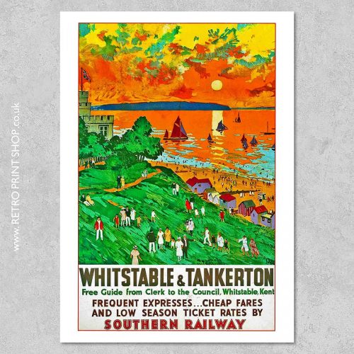 Southern Railway Whitstable Poster 2